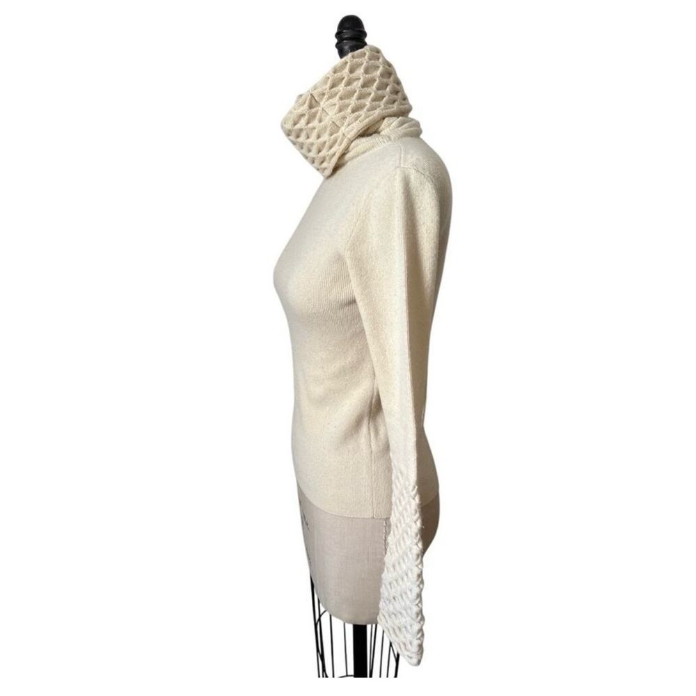 Temperley London Cream Honeycomb Jumper ASO Kate Middleton Royal (small) - Picture 3 of 10